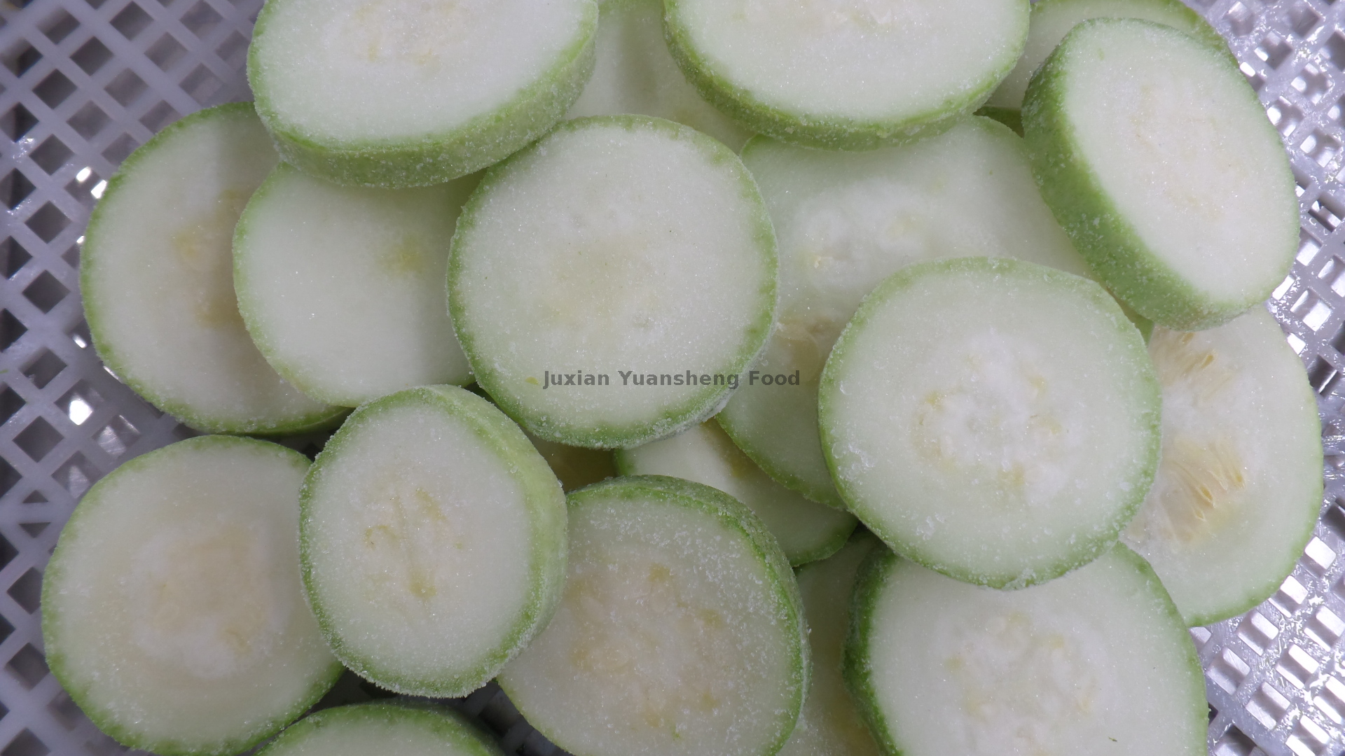 Hoge kwaliteit 100% natuur bevroren courgette gesneden klasse A